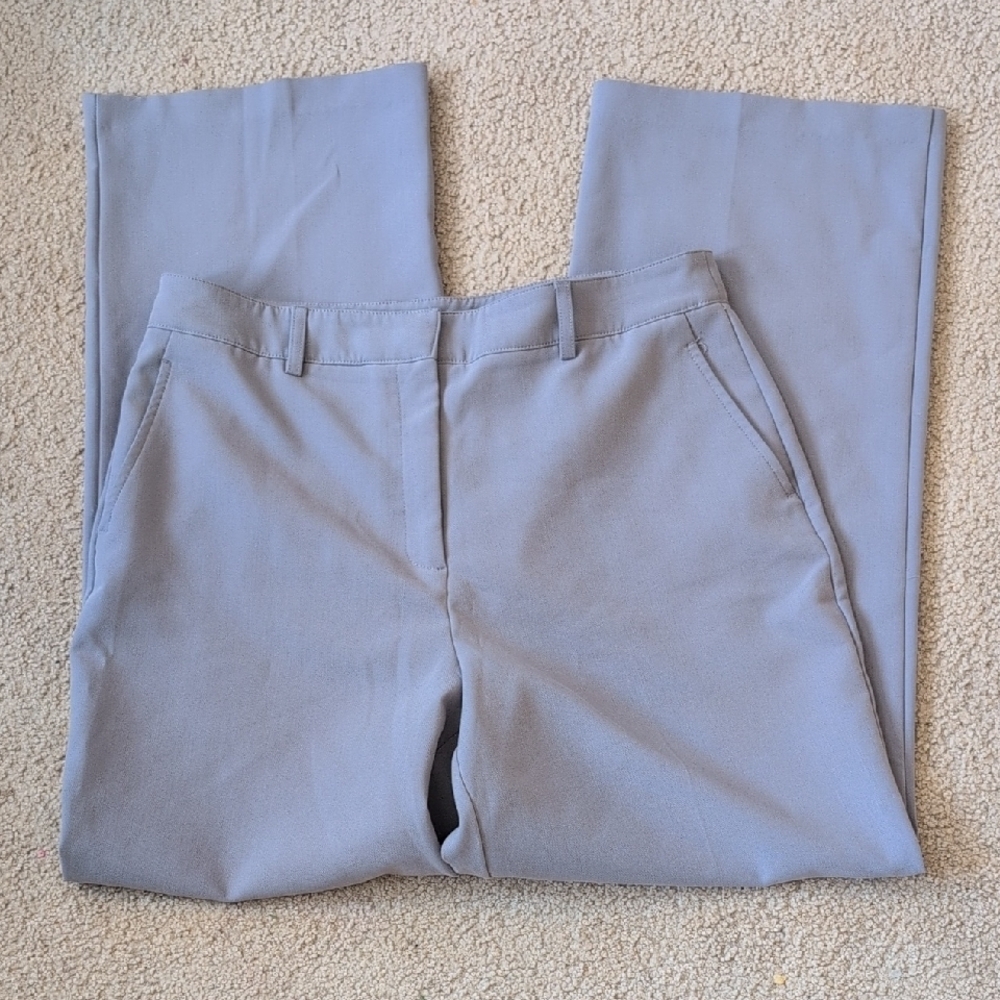 Joie Light Gray Wide Leg Dress Pants Size 12
